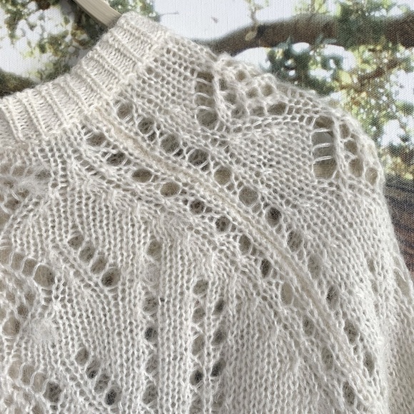 Sézane Cream Knit Cardigan - Picture 12 of 14